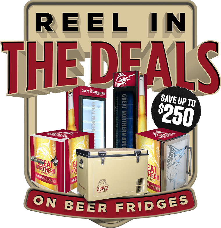 Save upto $250 on beer fridges